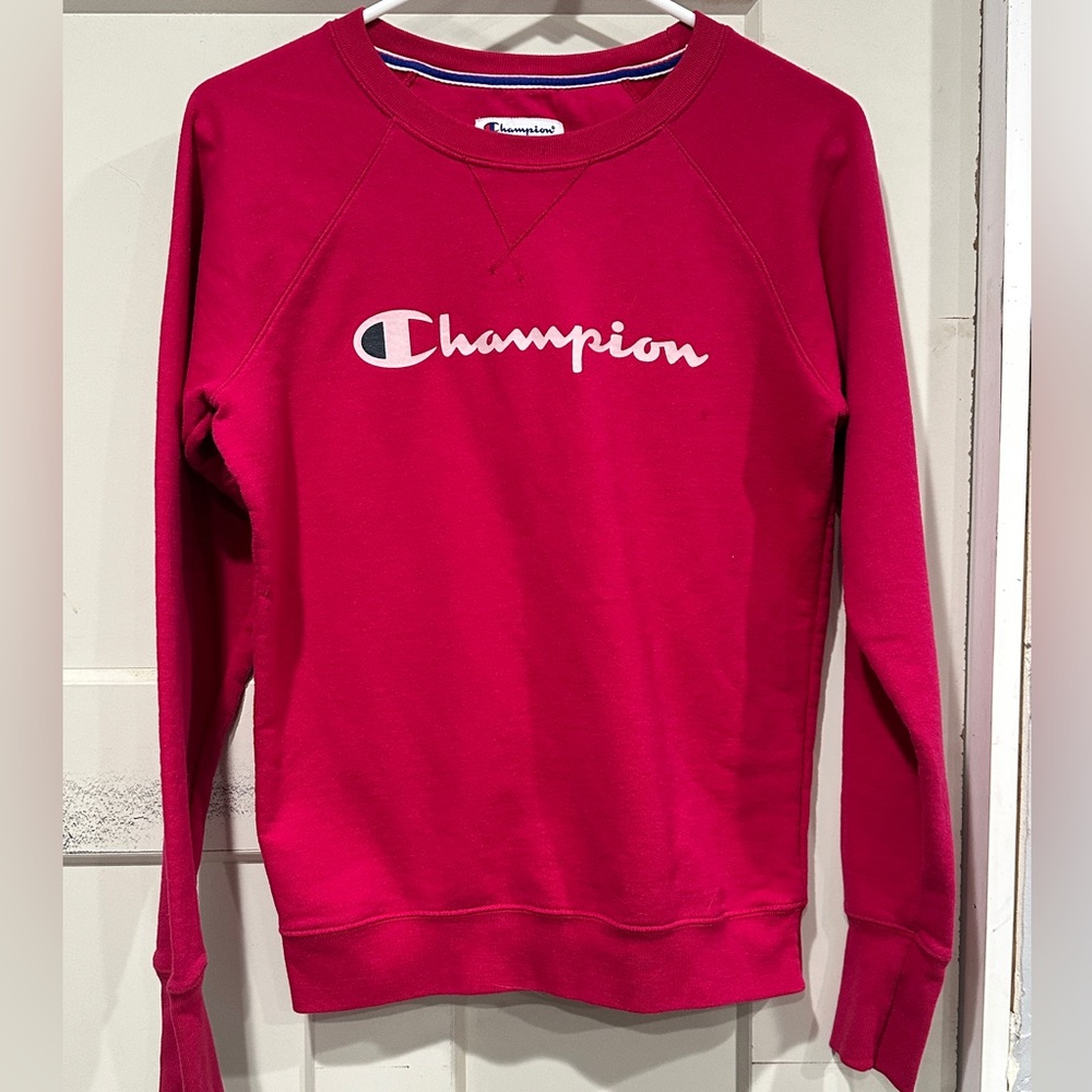 Champion Women's Pink Sweatshirt